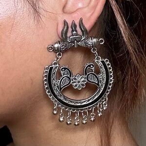 Traditional Peacock Earring